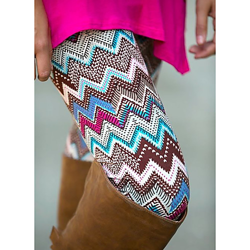 

Women's Basic Comfort Outdoor Daily Pants Leggings Pants Multi Color Full Length Gradient blue