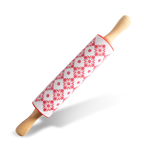 

Food Grade Silicone Non-stick Rolling Pin Baking Utensils