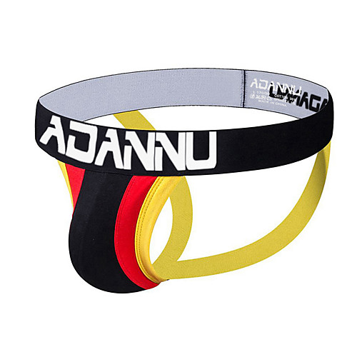 

Men's Jockstrap Athletic Supporters Sports Underwear Sports & Outdoor Underwear Shorts Briefs Bottoms Cotton Winter Running Walking Jogging Training Breathable Quick Dry Soft Sport Solid Colored