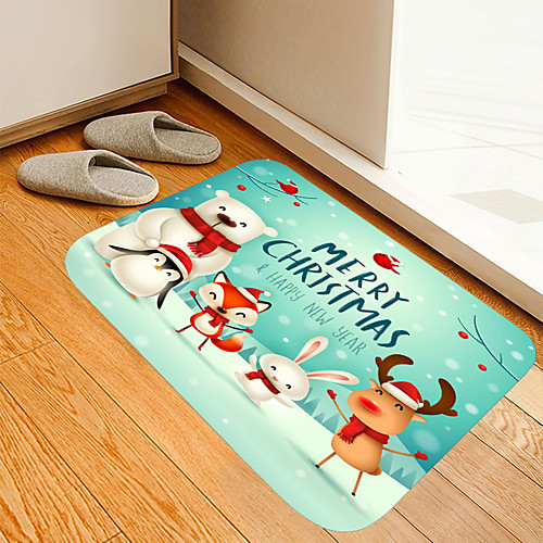 

Bathroom Bath Mats Novelty Absorbent Bathroom Rug Nonwoven New Design