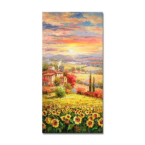 

Hand-Painted Abstract Landscape Paintings Canvas Art Painting Abstract Acrylic Painting Modern Art Textured Art with Stretcher Ready to Hang With Stretched Frame