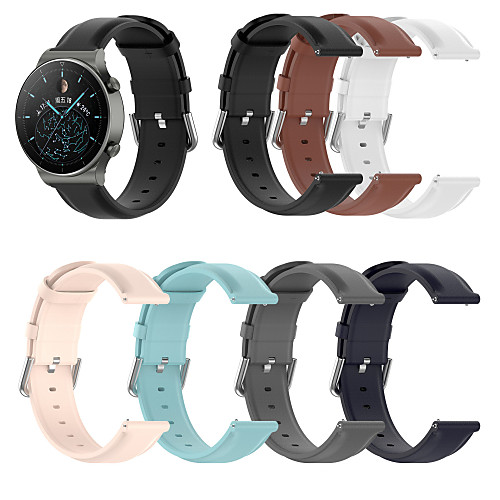 

Smart Watch Band for Huawei 1 pcs Classic Buckle Business Band Genuine Leather Replacement Wrist Strap for Huawei Watch GT 2 Pro