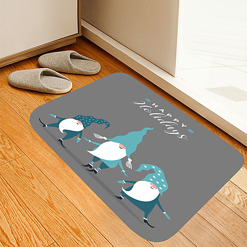

Bathroom Bath Mats Novelty Absorbent Bathroom Rug Nonwoven New Design