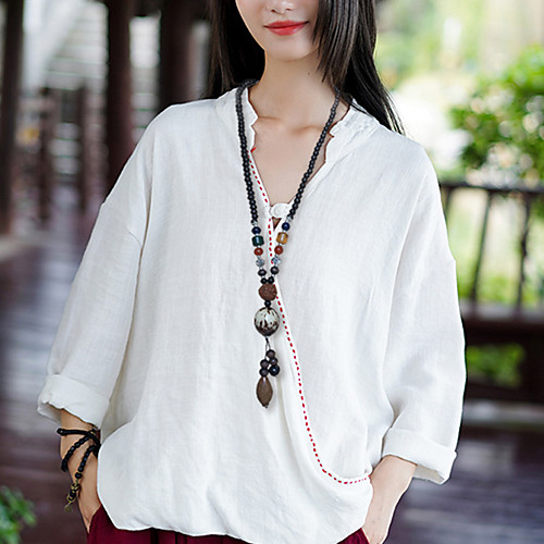 

Women's Men's Beaded Necklace Necklace Drop Friends Vertical / Gold bar Precious Mask Joy Elegant Ethnic Fashion Vintage Wooden Resin Chrome Brown 80 cm Necklace Jewelry 1pc For Christmas Party