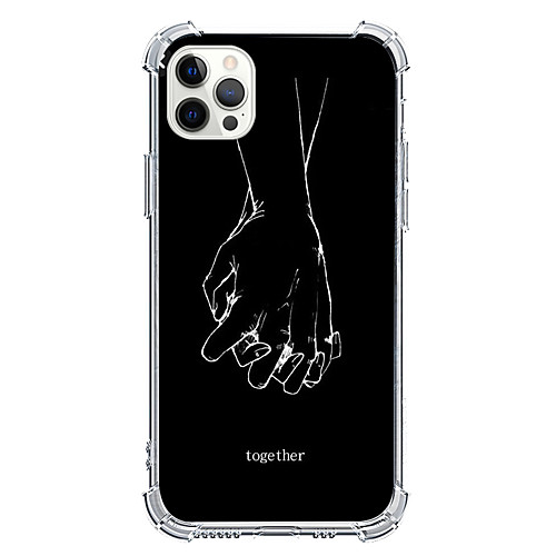 

LOVE Characters Phone Case For Apple iPhone 12 iPhone 11 iPhone 12 Pro Max Unique Design Protective Case and Screen Protector Shockproof Back Cover TPU
