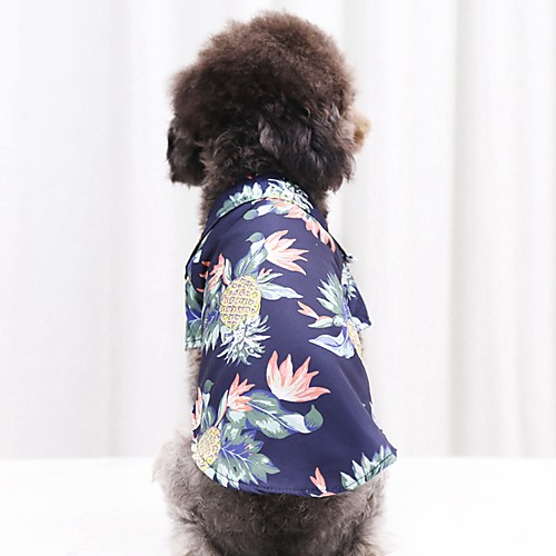 

Dog Cat Shirt / T-Shirt Palm Leaf Fashion Casual / Sporty Casual / Daily Dog Clothes Puppy Clothes Dog Outfits Breathable White Red Pink Costume for Girl and Boy Dog Cotton XS S M L XL XXL