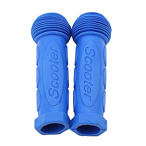 

e bicycle handlebar grips non-slip rubber mushroom bicycle grips for tricycle wheel chair,blue