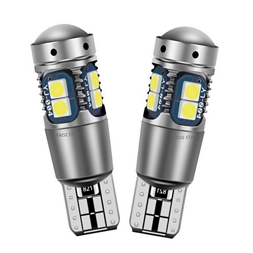 

2PCS High Quality T10 W5W Super Bright 3030 LED Car Interior Reading Dome Light Marker Lamp 168 194 LED Auto Wedge Parking Bulbs