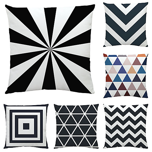 

Cushion Cover 6PC Velevt Soft Decorative Square Throw Pillow Cover Cushion Case Pillowcase for Sofa Bedroom 45 x 45 cm (18 x 18 Inch) Superior Quality Mashine Washable