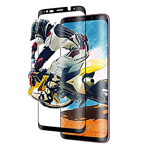 

Screen Protector For Samsung Galaxy S21 Ultra S21 Tempered Glass 9h Hardness 3D full coverage HD Fingerprint Unlock Screen Protector For S20 Ultra S20 S10 Lite S9 Plus