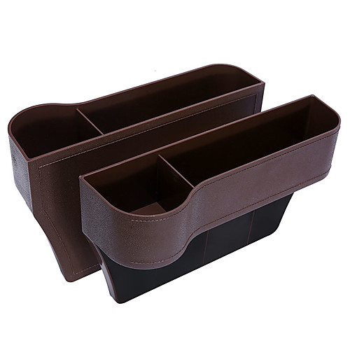 

1 PCs Carbon Fiber Grain Car Seat Slot Storage Box Plastic Car Storage Box Car Slot Storage Box