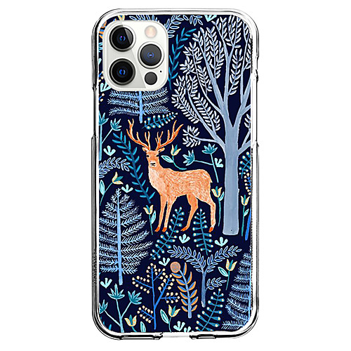 

Scenery Phone Case For Apple iPhone 12 iPhone 11 iPhone 12 Pro Max Unique Design Protective Case and Screen Protector Shockproof Back Cover TPU