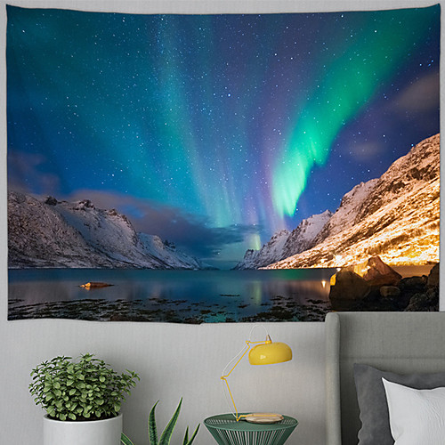

Wall Tapestry Art Decor Blanket Curtain Picnic Tablecloth Hanging Home Bedroom Living Room Dorm Decoration Polyester Under The Stars