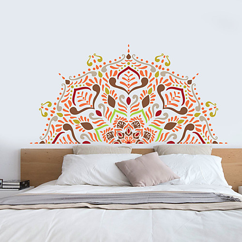 

Creative Personality Colorful Mandala Culture Yoga Home Background Decoration Can Be Removed Stickers 57114CM