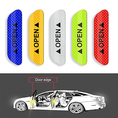 

White / Yellow / Red Car Stickers Common Door Stickers Stickers