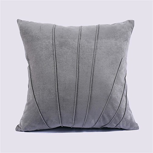

Suede Solid color Shell Pillow Case Cover Living room Bedroom Sofa Pillow Case cover Modern Sample Room Cushion Cover