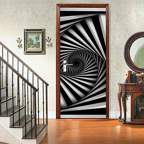 

3d Three-dimensional Geometric Figure Self-adhesive Creative Door Stickers Living Room DIY Decoration Home Waterproof Wall Stickers