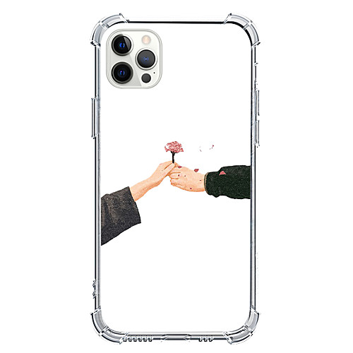 

LOVE Characters Phone Case For Apple iPhone 12 iPhone 11 iPhone 12 Pro Max Unique Design Protective Case and Screen Protector Shockproof Back Cover TPU