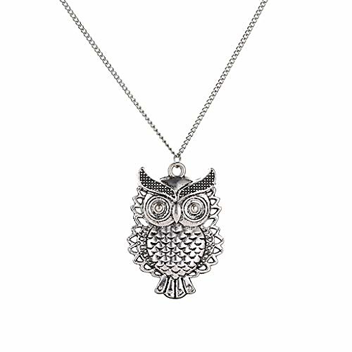 

sweater chain stylishable cute animal necklace lovely exquisite owl necklace long sweater chain for woman jewelry