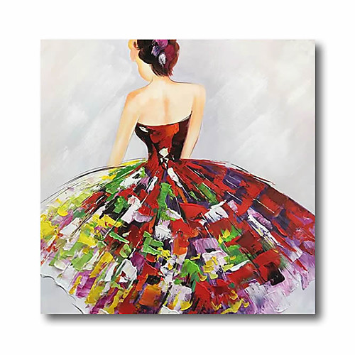 

Oil Painting Hand Painted Canvas Abstract High Quality Wall Art Modern Rolled Without Frame Dancer Girl Nude