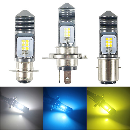 

1pcs Canbus BA20D Led H4 Led H6 P15D H6W Motorcycle Headlight Bulbs 12SMD Moto Hi Low beam Motorbike Fog Lamp 12V 24V Fog Lights