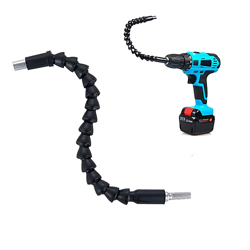 

Extension Snake Bit 295mm Flexible Hex Shaft Drill Bits Extension Bit Holder with Magnetic Connect Drive Shaft Electric Drill Power Tool Accessories