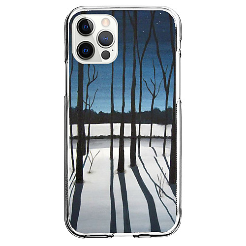 

Scenery Phone Case For Apple iPhone 12 iPhone 11 iPhone 12 Pro Max Unique Design Protective Case and Screen Protector Shockproof Back Cover TPU