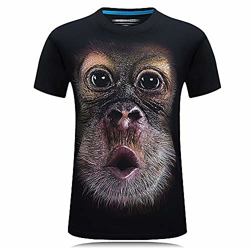 

Men's Short Sleeve Running T-Shirt T Shirt Athletic Athleisure Summer Cotton Breathable Soft Fitness Gym Workout Running Jogging Exercise Sportswear Lion Plus Size Navy Coyote black Guan Gong White