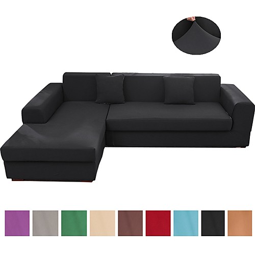 

Sofa Cover Solid Colored Printed Polyester Slipcovers