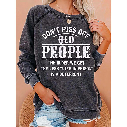 

Women's Hoodie Sweatshirt Graphic Christmas Daily Work Christmas Hoodies Sweatshirts Blue White Light gray