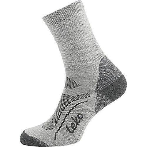 

organic sin3rgi women's light hiking socks - large - silver