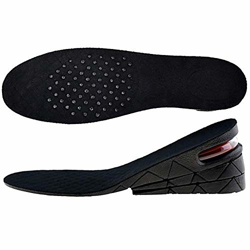 

3-layer unisex height high increase shoe insoles lifts shoe pad lift kit air cushion heel inserts for men women