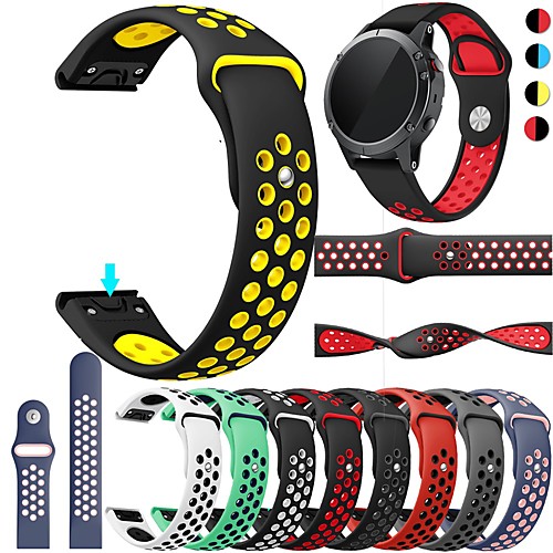 

Smart Watch Band for Garmin 1 pcs Sport Band Silicone Replacement Wrist Strap for Fenix 5 Garmin Fenix 6 Garmin Fenix6pro Garmin Fenix 5 Plus
