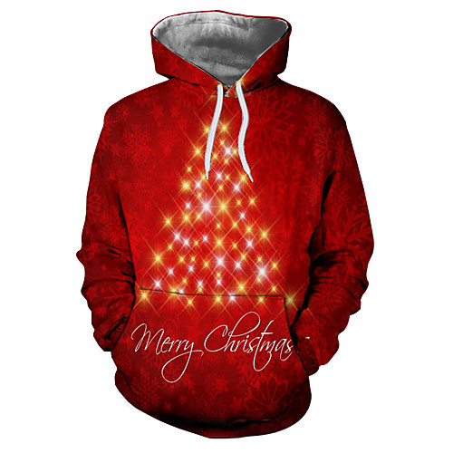 

Inspired by Christmas Snowman Santa Claus Hoodie Polyester / Cotton Blend 3D Printing Hoodie For Women's / Men's