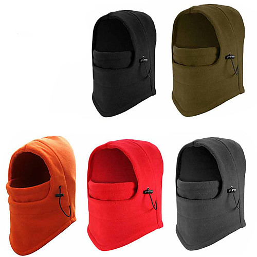 

Cycling Cap / Bike Cap Helmet Liner Balaclava Warm High Breathability (>15,001g) Lightweight Materials Sweat wicking Bike / Cycling Black / Red BlueSilver Black Winter for Unisex Adults' Hunting and