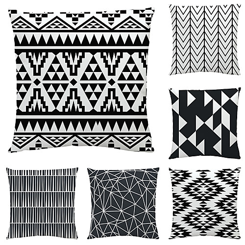 

Cushion Cover 6PCS Velevt Soft Decorative Square Throw Pillow Cover Cushion Case Pillowcase for Sofa Bedroom 45 x 45 cm (18 x 18 Inch) Superior Quality Mashine Washable