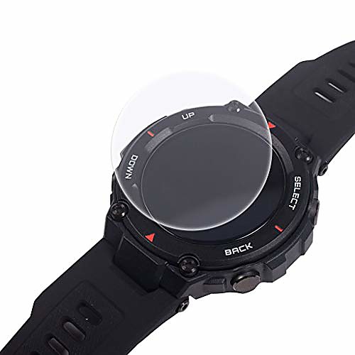 

1 Pcs Smartwatch Screen Protector for huami amazfit-t-rex tempered glass protective accessories[anti-scratch] (clear)