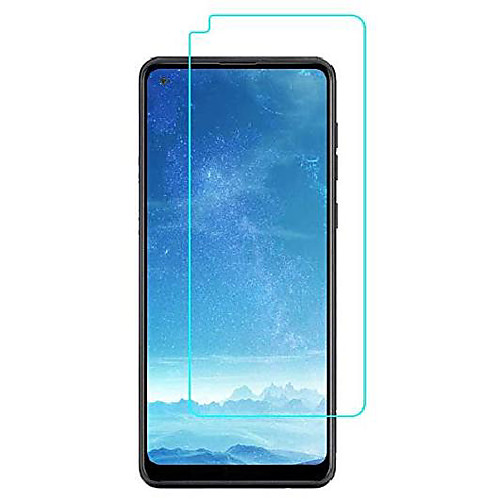 

compatible for samsung galaxy a21 screen protector (6-pack), not full coverage, hd clear protective film shield screen protector for galaxy a21 crystal clear film