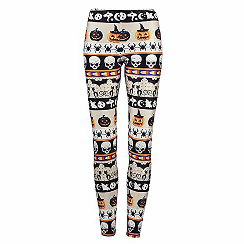 

women halloween pants hip lifting buttocks trousers workout running legging