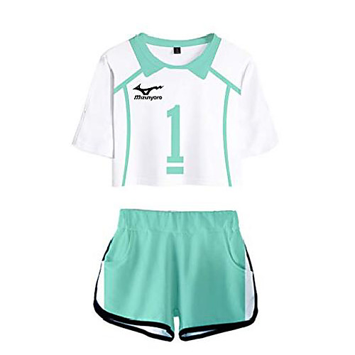 

Inspired by Cosplay Anime Cartoon Poly / Cotton Print Harajuku Graphic Kawaii Top For All / Shorts