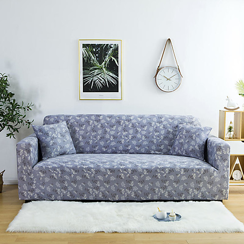 

Sofa Cover Couch Cover Furniture Protector Soft Stretch Sofa Slipcover Super Strechable Plant Print Cover Fit Armchair/Loveseat/Three Seater/Four Seater/L shaped sofa