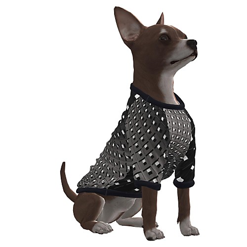 

Dog Shirt / T-Shirt Graphic Optical Illusion 3D Print Exaggerated Casual / Daily Dog Clothes Puppy Clothes Dog Outfits Breathable Black Costume for Girl and Boy Dog Polyster S M L XL