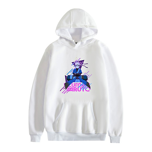 

Inspired by Naruto Uchiha Sasuke Uzumaki Naruto Cosplay Costume Hoodie Polyester / Cotton Blend Letter Printing Hoodie For Women's / Men's