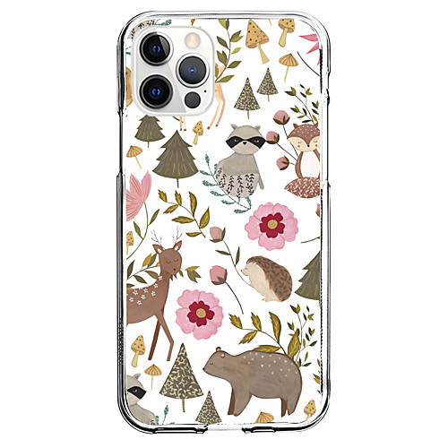 

Scenery Phone Case For Apple iPhone 12 iPhone 11 iPhone 12 Pro Max Unique Design Protective Case and Screen Protector Shockproof Back Cover TPU