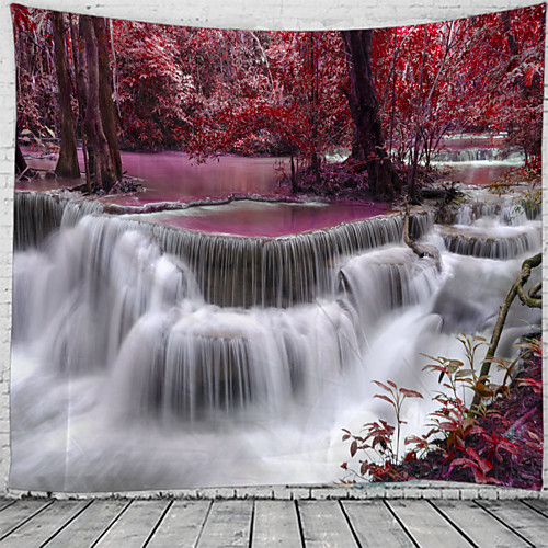 

Beautiful And Spectacular Waterfall Scenery Pattern Tapestry Wall Hanging Tapestry Wall Carpet Wall Art Wall Decoration Tapestry Wall Decoration