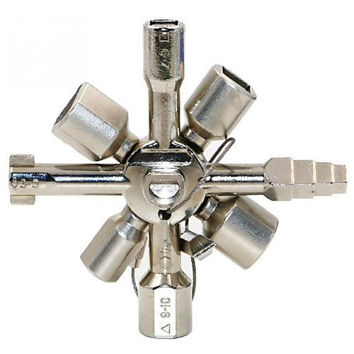 

Multi function electric control cabinet triangle key wrench elevator water meter valve 10 in one cross key