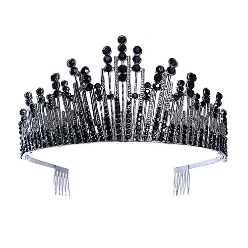 

Crystal / Alloy Tiaras with Crystal / Rhinestone 1 PC Wedding / Special Occasion Headpiece