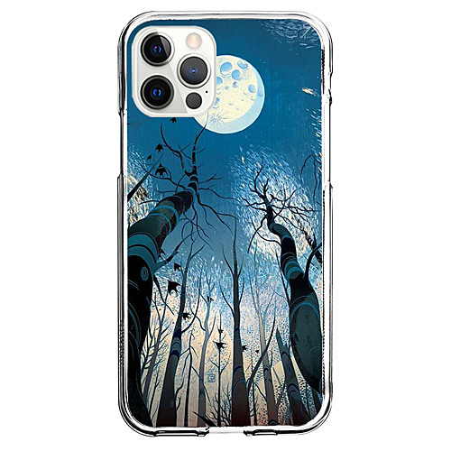 

Scenery Phone Case For Apple iPhone 12 iPhone 11 iPhone 12 Pro Max Unique Design Protective Case and Screen Protector Shockproof Back Cover TPU