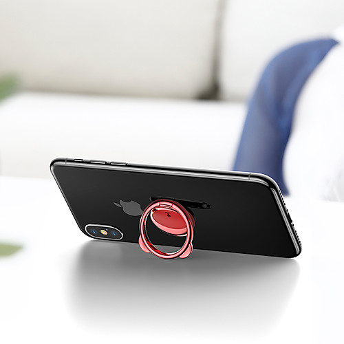 

Phone Holder Stand Mount Finger Cell Phone Ring Holder Magnetic Type Adjustable Aluminum Alloy Phone Accessory iPhone 12 11 Pro Xs Xs Max Xr X 8 Samsung Glaxy S21 S20 Note20