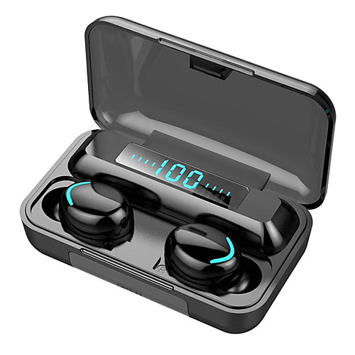 

F9-32 TWS Touch Bluetooth Earbuds HD Stereo Handsfree Wireless IPX7 Waterproof Bluethooth5.0 True Wireless Headphones Business Gaming Headset with Led Display